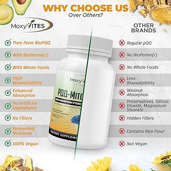 pocopocopocorinページ Amazon.com: PQQ MITORESTORE Brain Supplements for Memory and